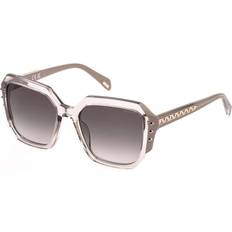 Solglasögon Police SPLR23E Superstar 3 07T1 Men's Sunglasses - Transparent Beige
