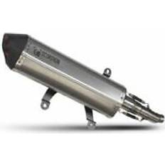 Scorpion Serket Parallel Silencer Stainless Steel Yamaha Xmax 300 2017-2020