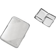 Winjet Cigaret Etui 18 King Size Børstet Chrom