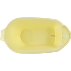 Baby Bath with Plug Yellow
