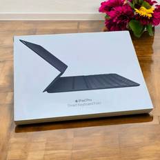 Apple iPad Air 13-Inch M3/M2/Pro 12.9 Inch Smart Folio Keyboard Case