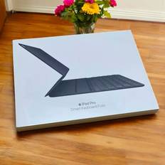 Apple iPad Air 13-Inch M2/M3/Pro 12.9 Inch Smart Folio Keyboard Case