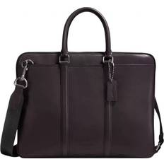 Coach Briefcases Coach Metropolitan Slim Leather Briefcase - Black