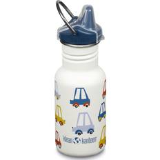 klean-kanteen 12 oz Kid Sippy-Cap Water Bottle Cars