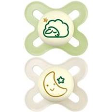 Pacifiers Mam Start Night 0-2 Months Soother 2 Pack Unisex
