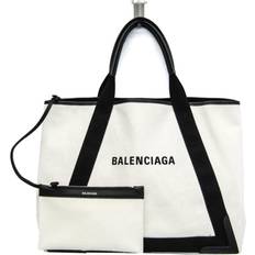Vintage Cabas Handväskor Från Magasin - White