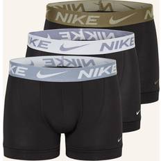 Nike Men's Underwear Nike Essential Micro Trunk 3-Pack - Black