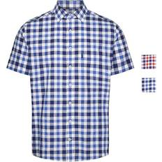 Champion Shirts Champion Holkham Mens Brushed Check Shirt Button Up Collar - Casual