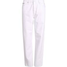 Calvin Klein White Trousers & Shorts Calvin Klein 90s Loose Jeans - White Wash