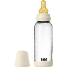 Baby glass bottle Bibs Baby Glass Bottle 240 ml Ivory