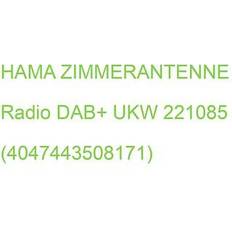 Hama Indoor Antenna Radio DAB FM Active 30 dB