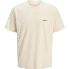 Jack & Jones Yellow Clothing Jack & Jones Backprintet Crew Neck T-shirt