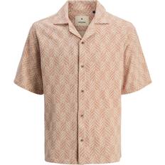 Jack & Jones Orange Tops Jack & Jones Relaxed Fit Shirt Brown
