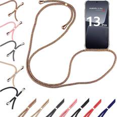 Betterfon Handykette für Xiaomi 13 Pro mit Band Hülle mit Kordel Handy Tasche Grau