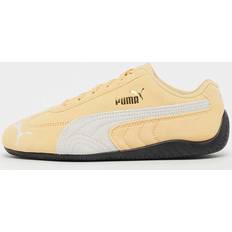 Yellow Trainers Children's Shoes Puma SpeedCat Sneakers Youth - Almost Apricot/White