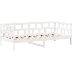 Bedpakketten vidaXL Kinderbedset Met Huisje Massief Grenenhout 80x200 cm