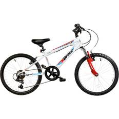 Dallingridge DRB Brave Junior Hardtail Mountain Bike 20 In Wheel Gloss White/Red