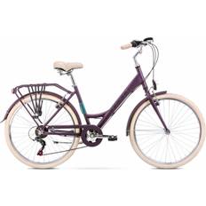 Lila Standardcyklar Romet Damenfahrrad Sonata Eco Lila 2228521 M Damenfahrrad