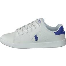 Ralph Lauren Sneakers Ralph Lauren Quilton J White Leather Sneakers - Vit