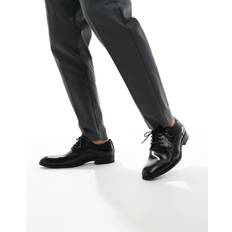 Schuh Rail Skor I Läder Med Snörning - Svart/A