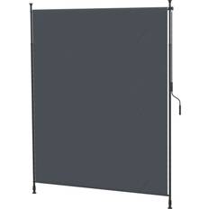 Insynsskydd Metallram 2 x 2.15 - 3.05 m Grå