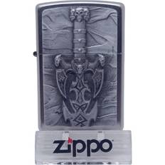 Tändare Zippo PL Mörk Sidosvärd Tändare Mässing Silver
