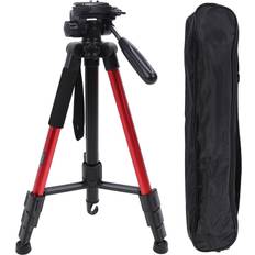 Phone tripod Konnwei Adjustable Height Smoother Rotation Multifunctional Aluminum Alloy Phone Tripod Stand