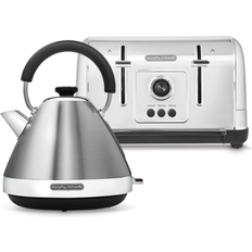 Morphy Richards Silver Kettles Morphy Richards 950071 Venture Kettle And Toaster Stainless Steel
