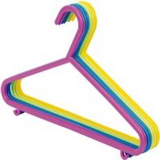 Hooks & Hangers Kid's Room Ashley Multi Plastic Children's Hangers Pack of 8