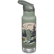 Insulated water bottle klean-kanteen 12 oz Kid Sport-Cap Water Bottle Mountain Scape