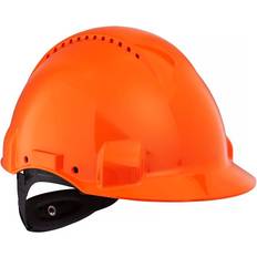 3M Hodeplagg 3M Skyddshjälm Uvicator Rattjustering Ventilerad - Orange