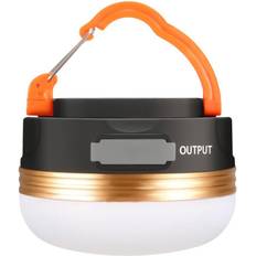 White Camping Lights Tomtop Jms LEDs Camping Lantern USB Rechargeable Mini Flashlight