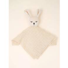 Cotton Comforter Blankets Truly Baby Cotton Knitted Bunny Baby Comforter