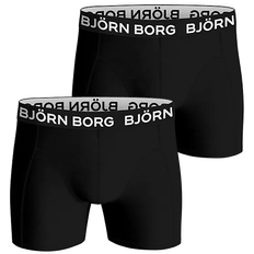 Björn Borg Viskos Kalsonger Björn Borg Bamboo Cotton Blend Boxers 2-pack - Black