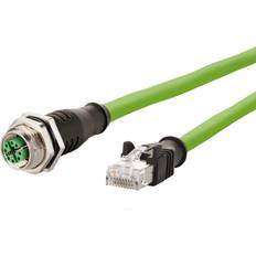 Metz Connect Verbindungsleitung M12 BU-RJ45 ST 5 m