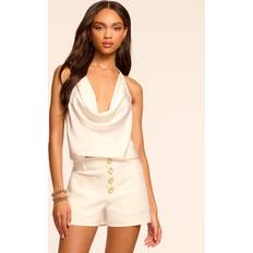 Ramy Brook Marjory Stretch Cotton Mini Short - Ivory