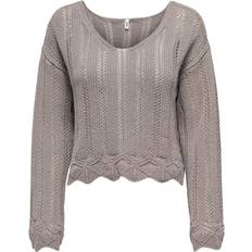 Lace - Women Jumpers Only Onlelba Knitted Pullover