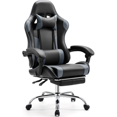 Aukfa Video Game Chair with Footrest Racing Style