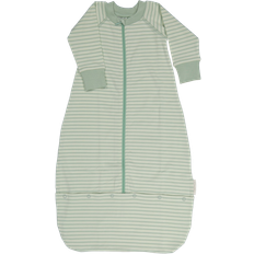 Geggamoja Sovpåsar Geggamoja Baby Sleep Bag Classic Sportswear Lightgreen/White 62/68