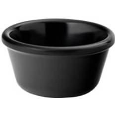 Ramekins Alliance Melamine Black Plain 3oz 1 x 48 Ramekin