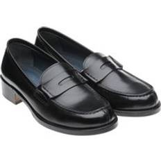 Sophia Ladies Hybrid-Soled Loafers - Black Calf
