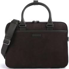 Tiger of Sweden Portföljer Tiger of Sweden Bosun Leather Briefcase - Dark Brown