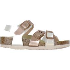 White Sandals Birkenstock Kumba Kids BF Electric Sandals - White
