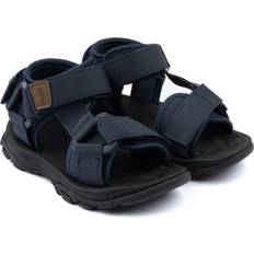 Pom Pom Trecking Sandal Kardborreband - Navy