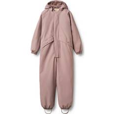 Wheat Avtagbar luva Regnoveraller Wheat Regnoverall Med Termo - Aiko - Dusty Lavender