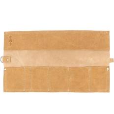 Konnwei 5 Slots Leather Tool Roll Pouch Bag