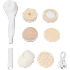 Goolrc Electric Bath Brush Rechargeable Back Scrubber Multi Functional Anti Slip Detachable 360 Degrees