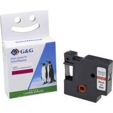 G&G D1 Labelling Tape 12 mm 7 m Red