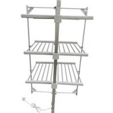 Highland 3 Tier Heated Airer - White
