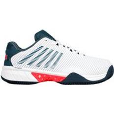 K-Swiss Sko K-Swiss Hypercourt Express 2 Tennis Shoes - Clay White/Stargazer/Neon Blaze